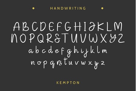 Kempton Serif font