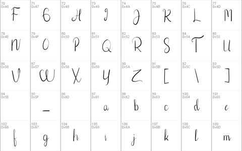 Roxxettefree font