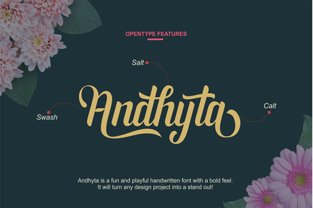 Andhyta font