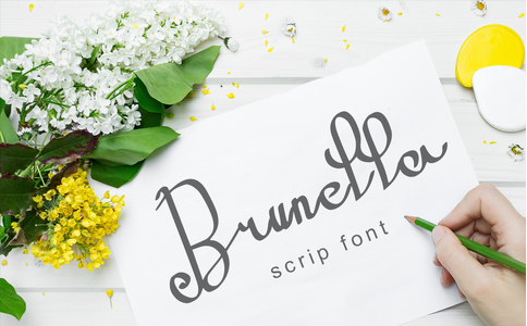 Brunella font