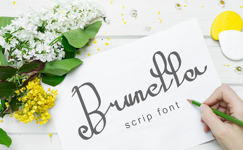 Brunella font