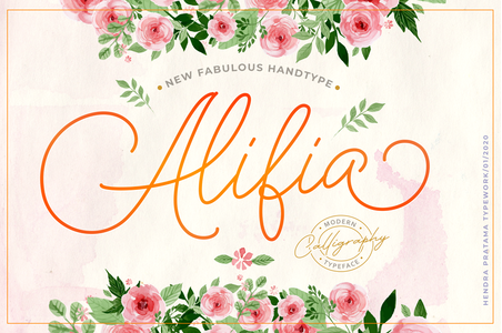 Alifia font