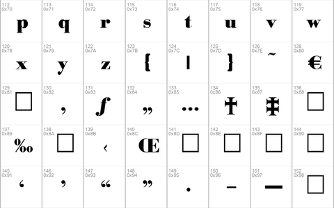 Bodoxi-ExtraBold Regular