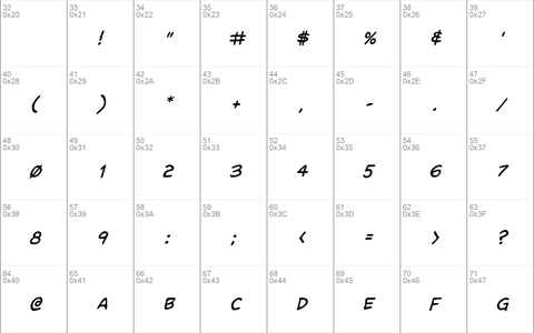 Domino Mask Italic