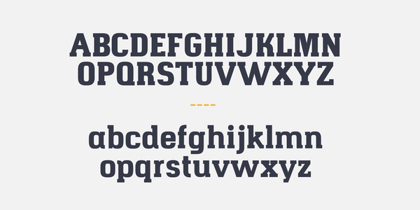 Hapna b Serif  font