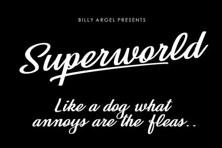 Superworld Personal Use font