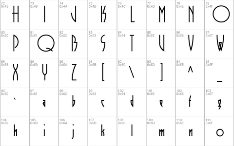 Grafika font