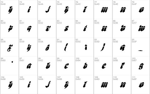 Biergärten Laser Italic