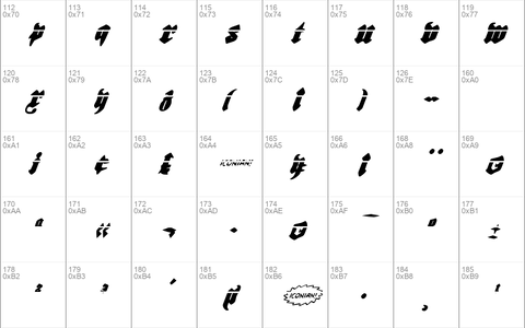 Biergärten Laser Italic