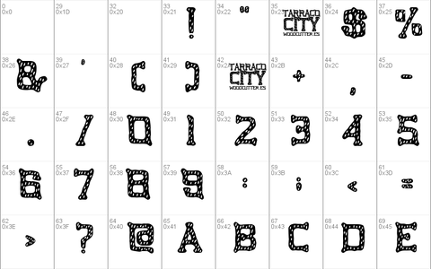 Tarraco City font