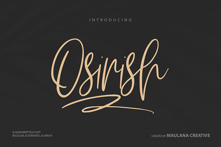 Osirish Free font