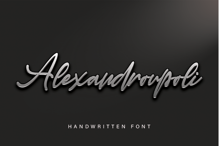 Alexandroupoli font