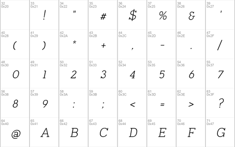 Napo Light Italic