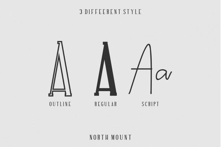 NORTH MOUNT DEMO font