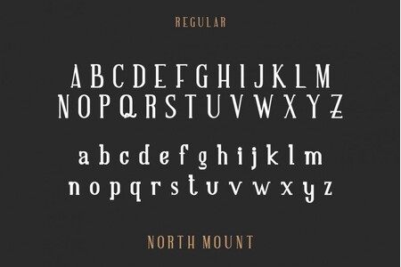 NORTH MOUNT DEMO font