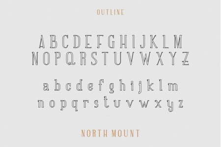 NORTH MOUNT DEMO font