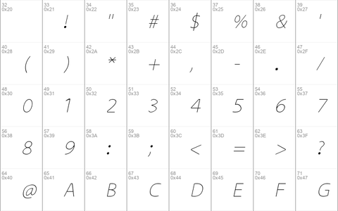 kiddySans Light Italic