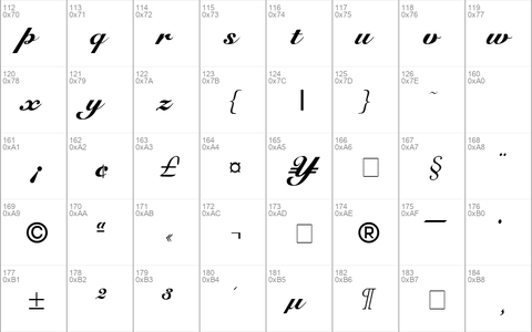 Script-Roundhand Normal