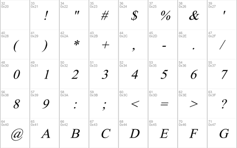 GEO DUMBADZE Italic