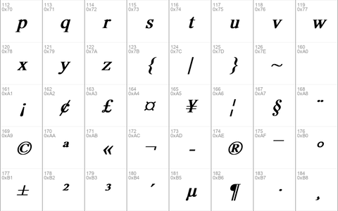 GEO DUMBADZE Bold Italic