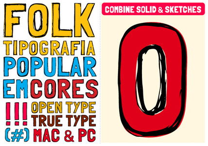 Folk font