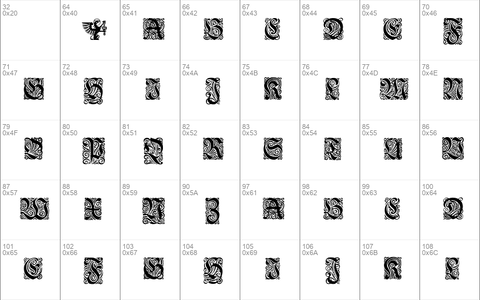 Ehmcke-Fraktur Initialen Regular