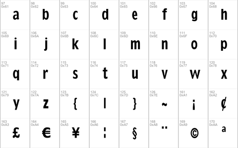 KleinsSansCondBold Regular