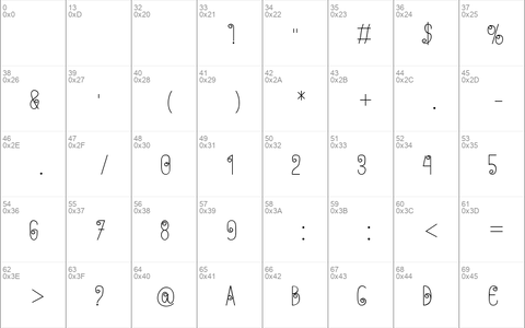Anohana Typeface Regular