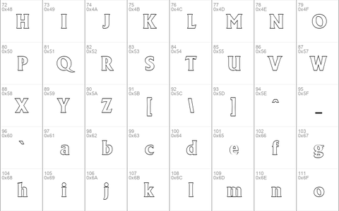 JacobBeckerOutline-ExtraBold Regular