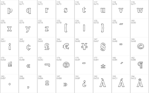 JacobBeckerOutline-ExtraBold Regular