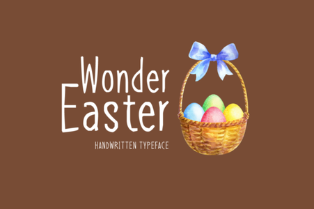 Wonder Easter font