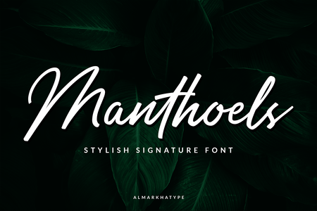 Manthoels font