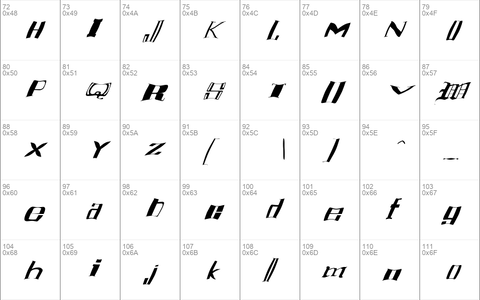 FZ WARPED 16 ITALIC