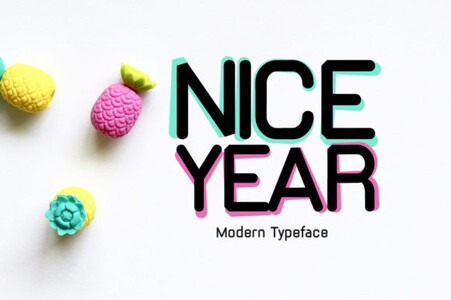 NiceYear font