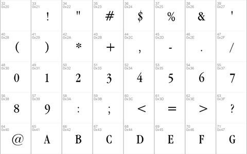 Garamond cond Light