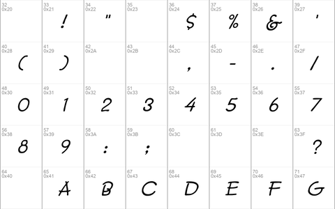 Lumparsky Italic Italic