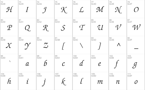 Chancery Script Light SSi