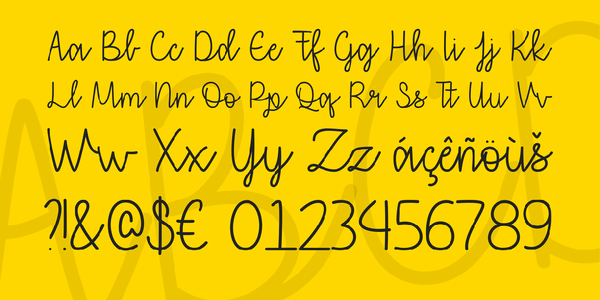 that i love you font