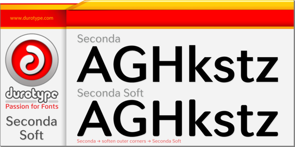 SecondaSoft-Black font