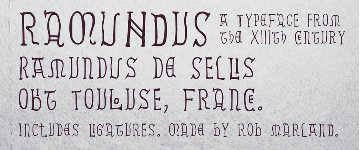 Ramundus font