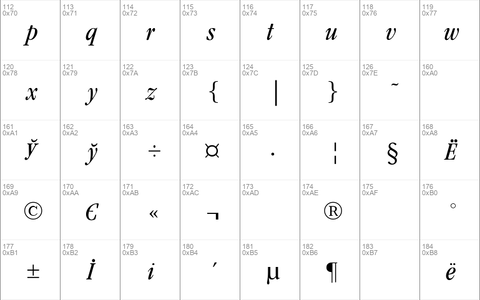 Garamondcond-Light-Italic Regular