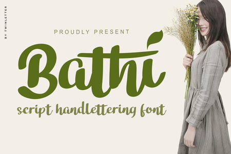 Bathi Personal Use font