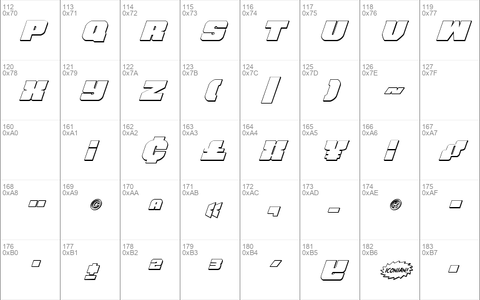 Tauro 3D Italic