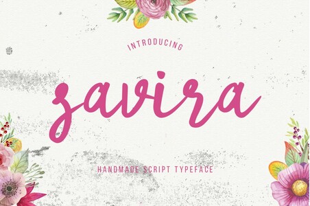 Savira Script font