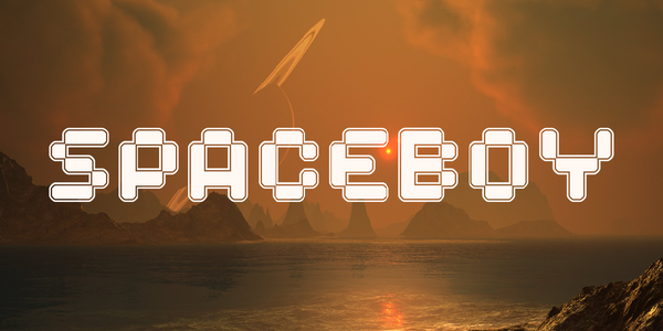 Spaceboy font