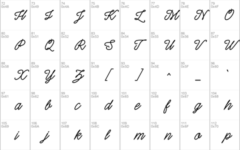 Shepia Script Regular