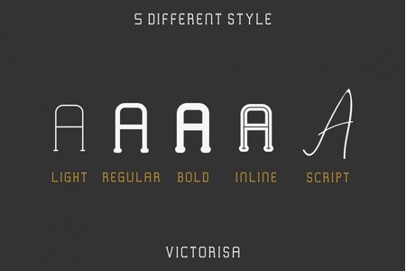 VICTORISA DEMO font