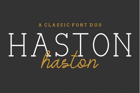 HASTON DEMO font