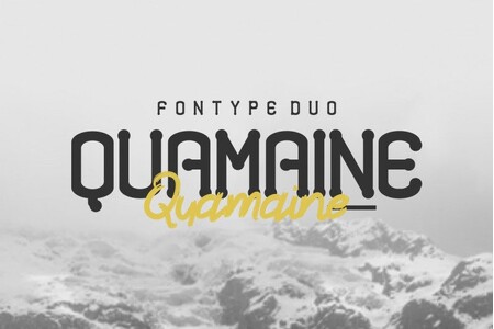 Quamaine Demo font