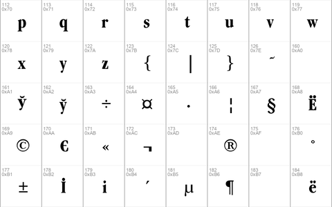 Garamondcond-Bold Regular